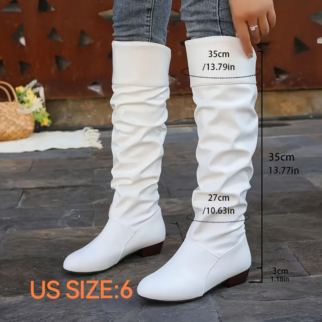 Women's Soft Slouch Tall Boots for Everyday Wear