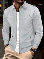 Men's Zip Up Shirt Comfortable Stylish Durable Versatile Smart