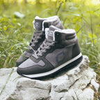 Men's Warm Lined Winter Shoes Slip Resistant High Top
