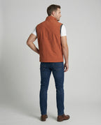 Men's Lightweight Utility Gilet Multi Pocket Zip Up Layer