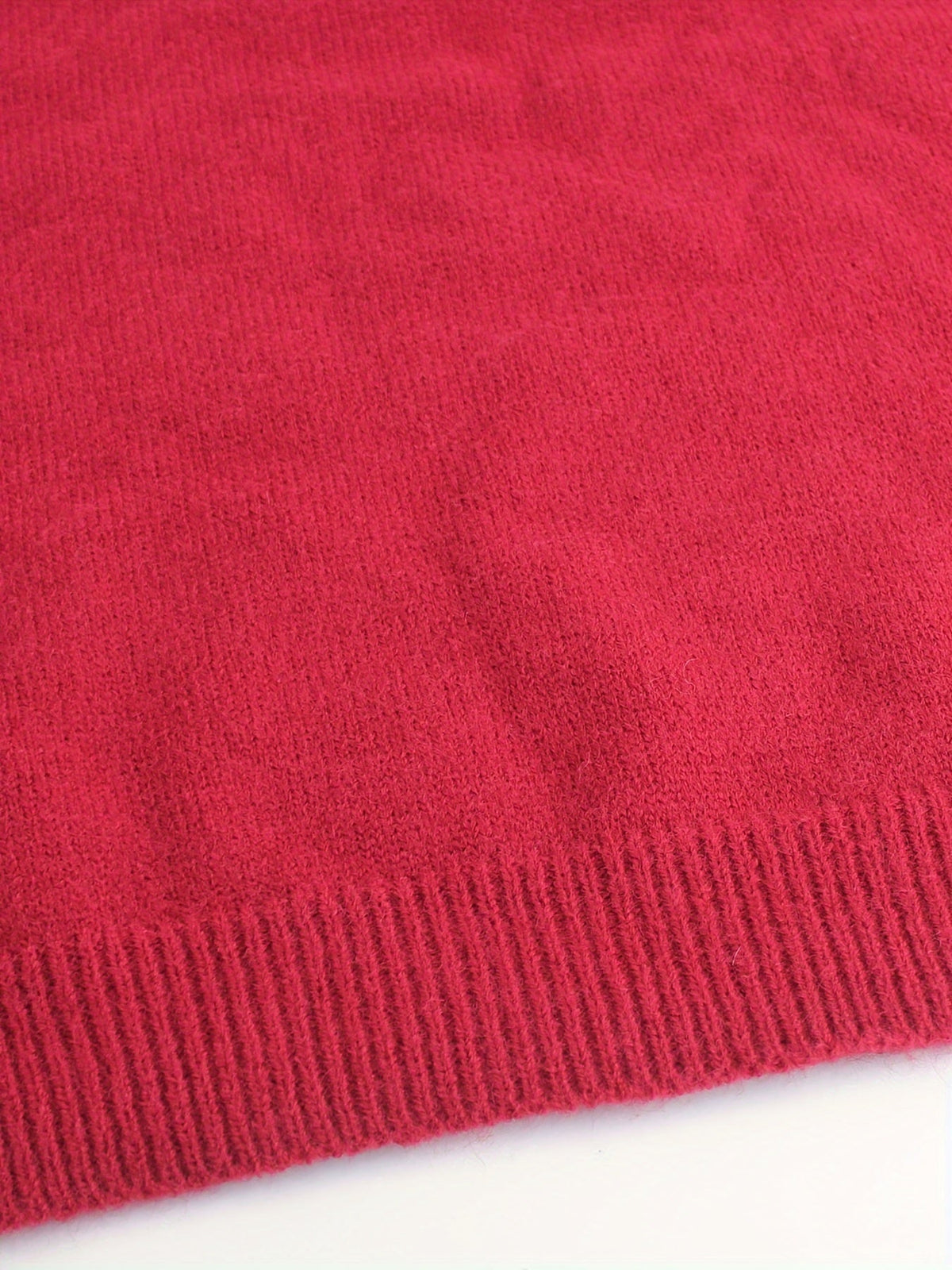 Women's Everyday Rib Knit Crewneck Sweater