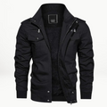 Men's Utility Style Winter Jacket Insulated Outerwear for Workdays