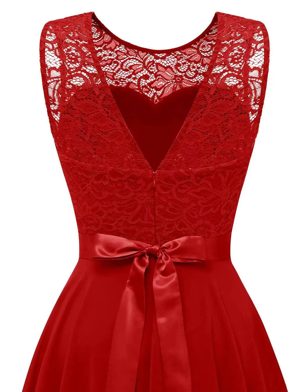 Women's Wedding Guest High-Low Elegant Dress