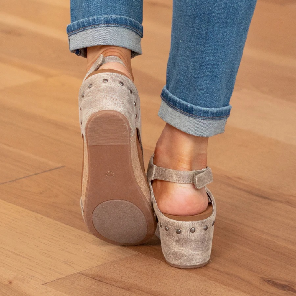 Women's Suede Wedge Sandals