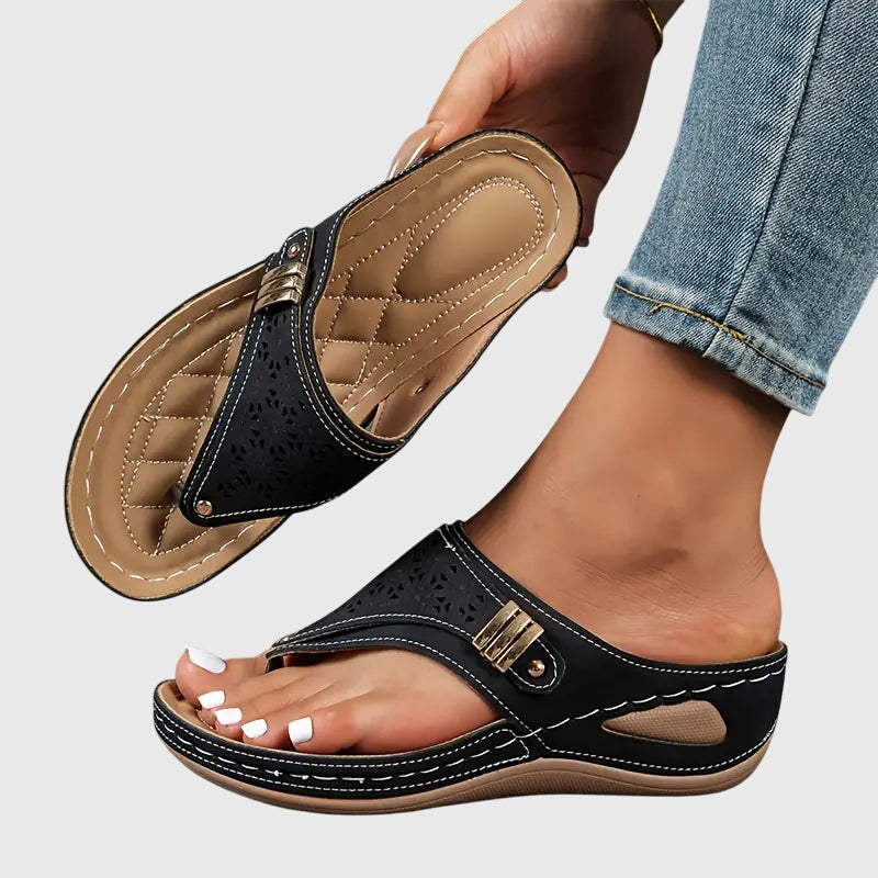 Women's Cushioned Orthopedic Slide Sandals Everyday Comfort