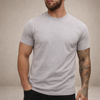 Men's Slim Fit Crew Neck Essential Cotton T Shirt