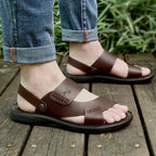 Men's Open Toe Slingback Sandals Lightweight Casual Summer Footwear