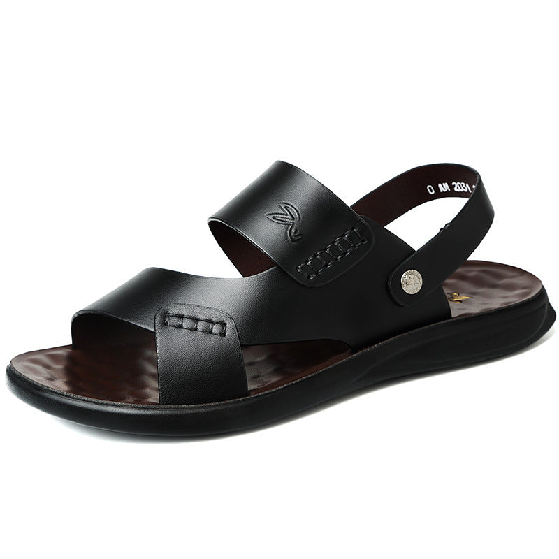 Men's Open Toe Slingback Sandals Lightweight Casual Summer Footwear