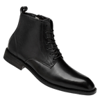 Men's Genuine Leather Lace Up Ankle Boots Vintage Inspired