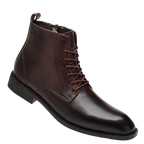 Men's Heritage Leather Boots Classic Lace Up Ankle Style