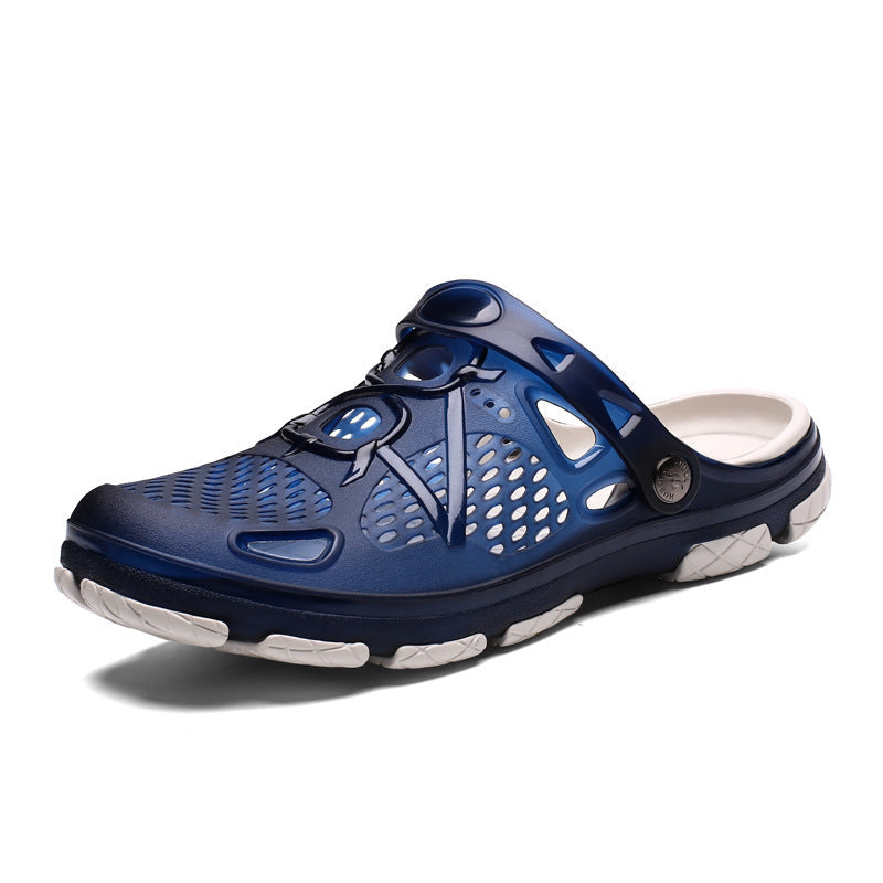 Men's Vented Closed Toe Slingback Sandals