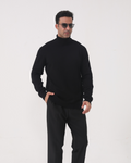 Men's Fine Knit Turtleneck Jumper Classic Fit