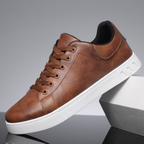 Men's Cushioned Walking Trainers Lace Up Casual Shoes