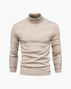 Men's Fine Knit Turtleneck Jumper Classic Fit