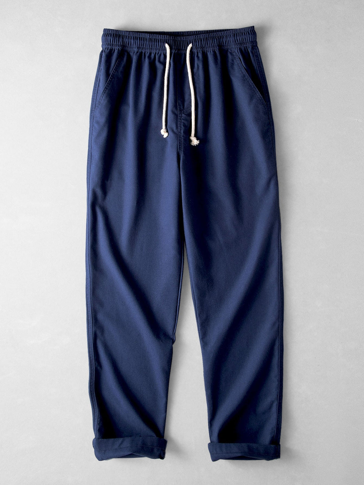Men's Cotton Shirt and Linen Blend Trouser Set