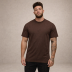 Men's Slim Fit Crew Neck Essential Cotton T Shirt