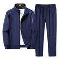 Men's Tracksuit Set with Zip Jacket Regular Fit