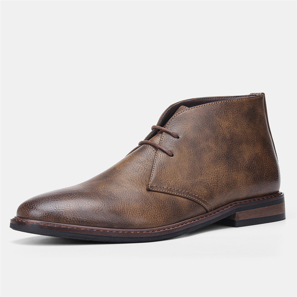 Men's Leather Boots Timeless Stylish Durable Comfortable Everyday Casual