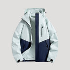 Women's Waterproof Hooded Windbreaker Jacket – Lightweight Outdoor
