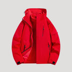 Women's Waterproof Hooded Windbreaker Jacket – Lightweight Outdoor