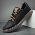 Men's Minimal Lace Up Casual Oxford Sneakers