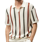 Men's Breathable Summer Polo Shirt Lightweight Comfortable Stylish Casual