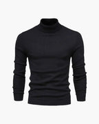Men's Fine Knit Turtleneck Jumper Classic Fit