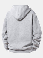 Men's Quarter Zip Hoodie Tracksuit Relaxed Jogger Set