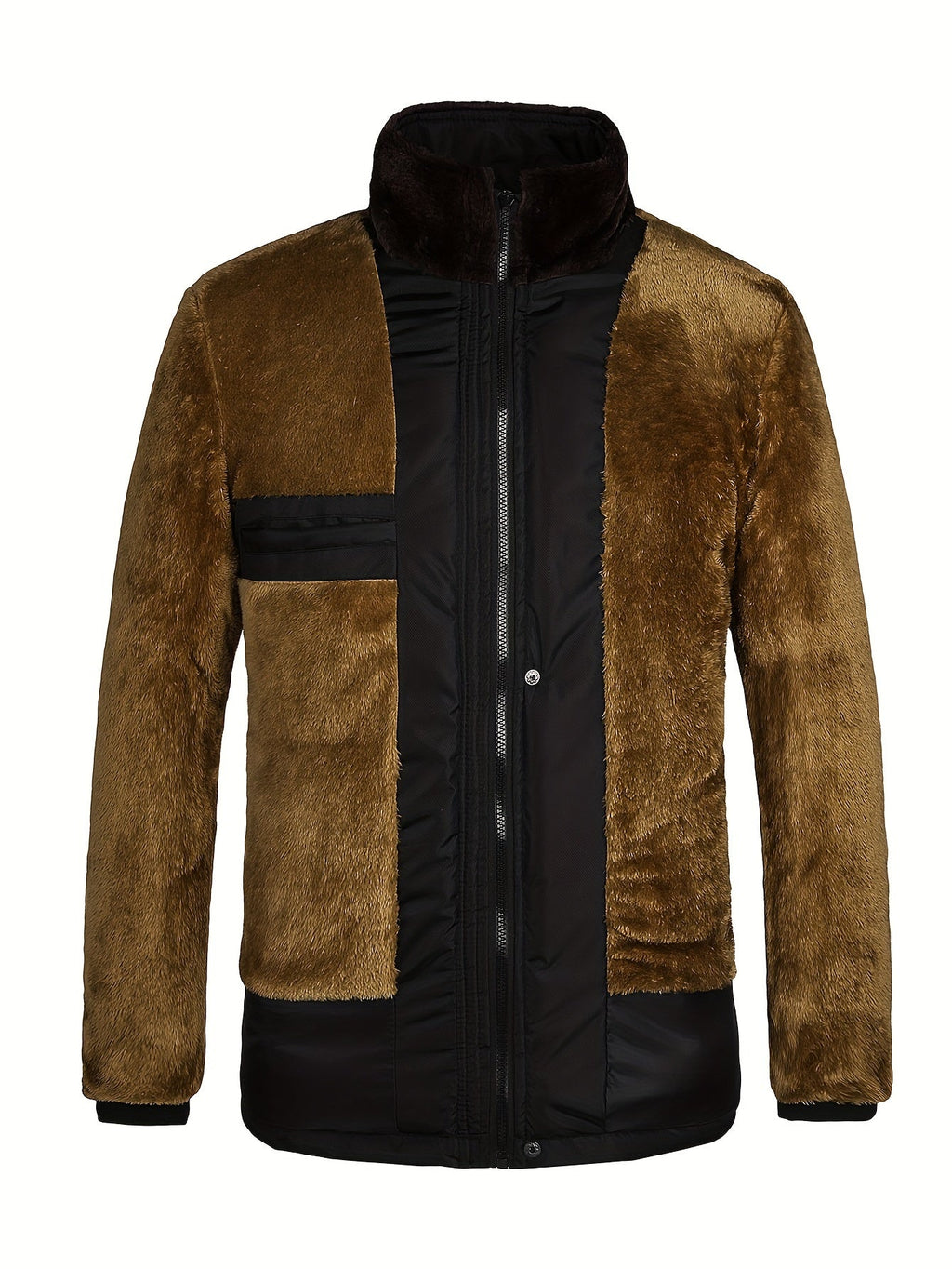 Women's Insulated Zip-Up Winter Coat with Warm Hood