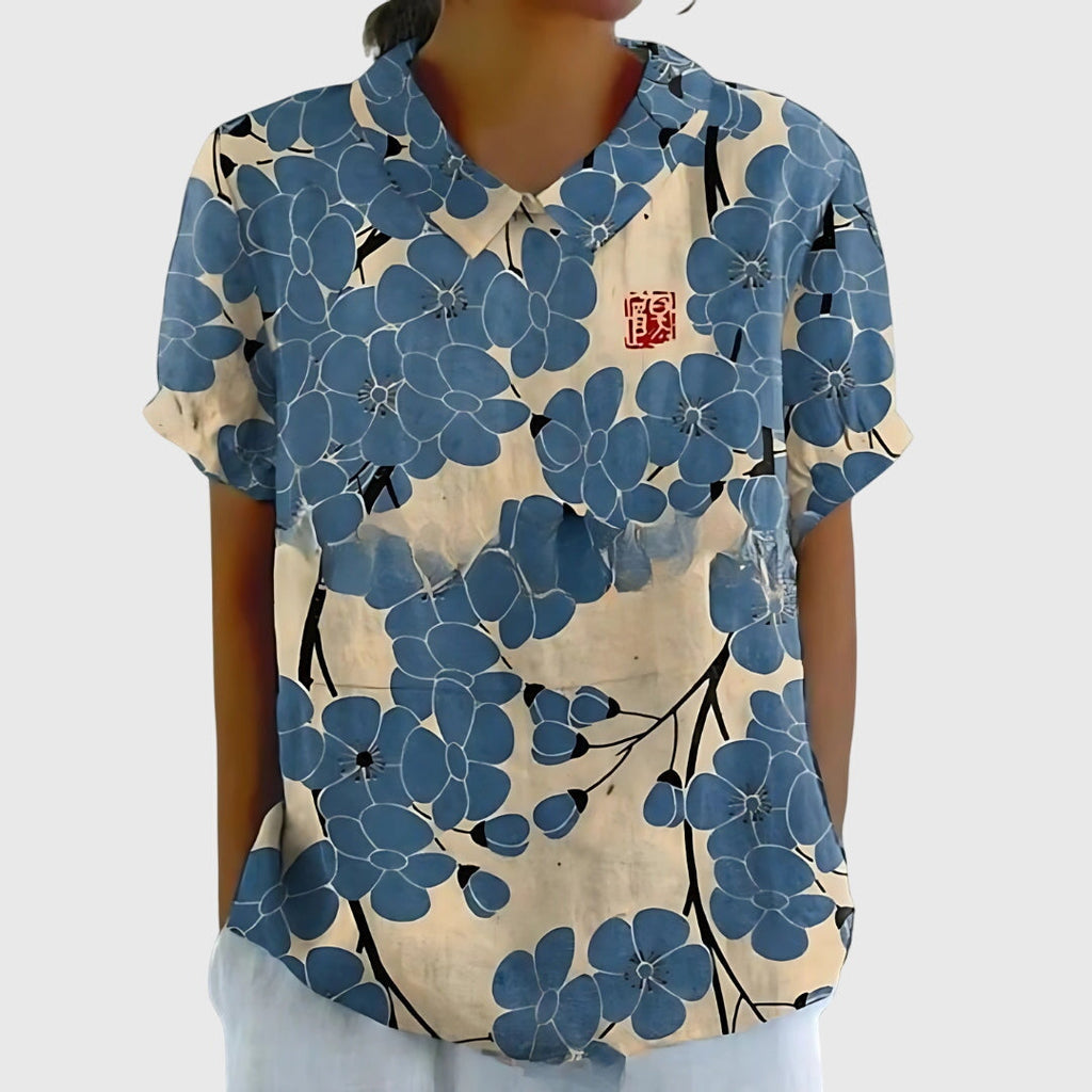 Women's Floral Blouse