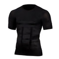 Men's Shaping Fitness T Shirt Compression Breathable Stretch Comfortable