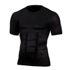 Men's Shaping Fitness T Shirt Compression Breathable Stretch Comfortable