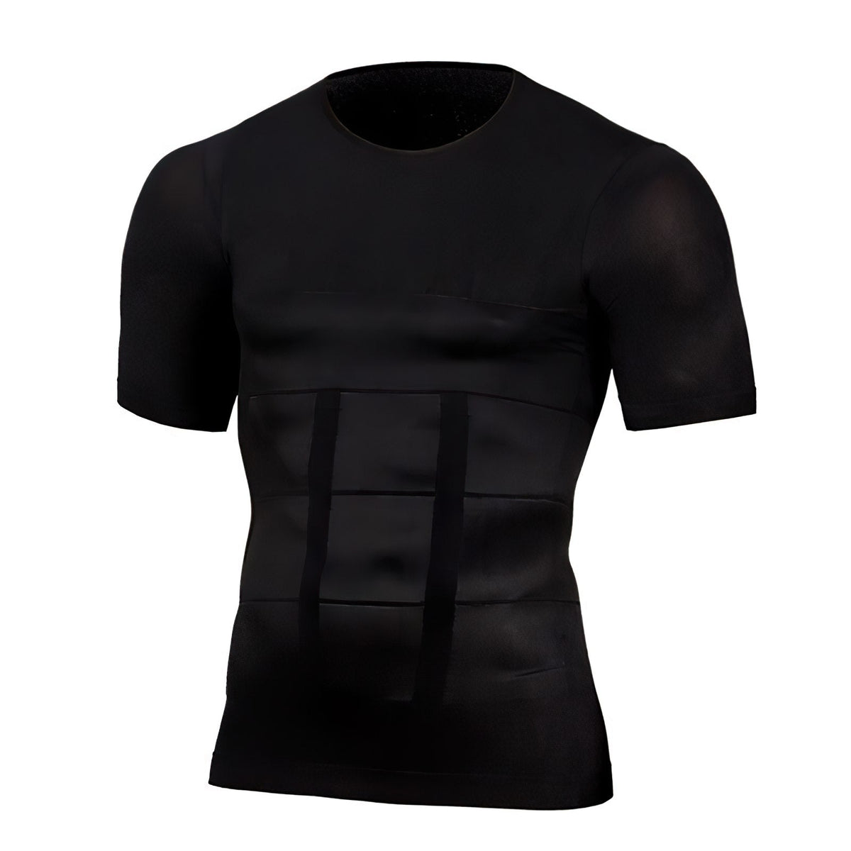 Men's Shaping Fitness T Shirt Compression Breathable Stretch Comfortable