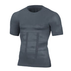 Men's Shaping Fitness T Shirt Compression Breathable Stretch Comfortable