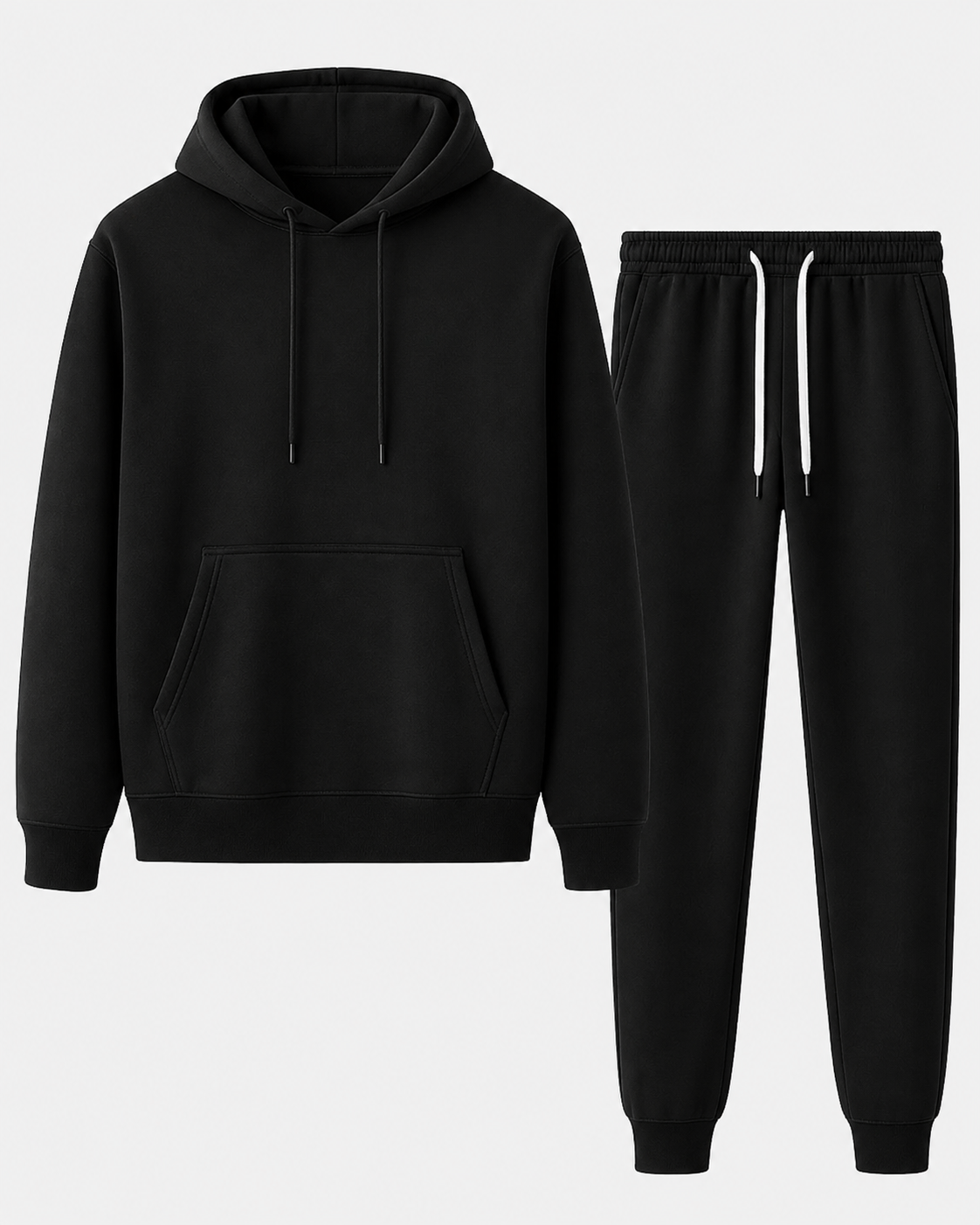 Men's Hoodie and Jogger Set Relaxed Two Piece Co