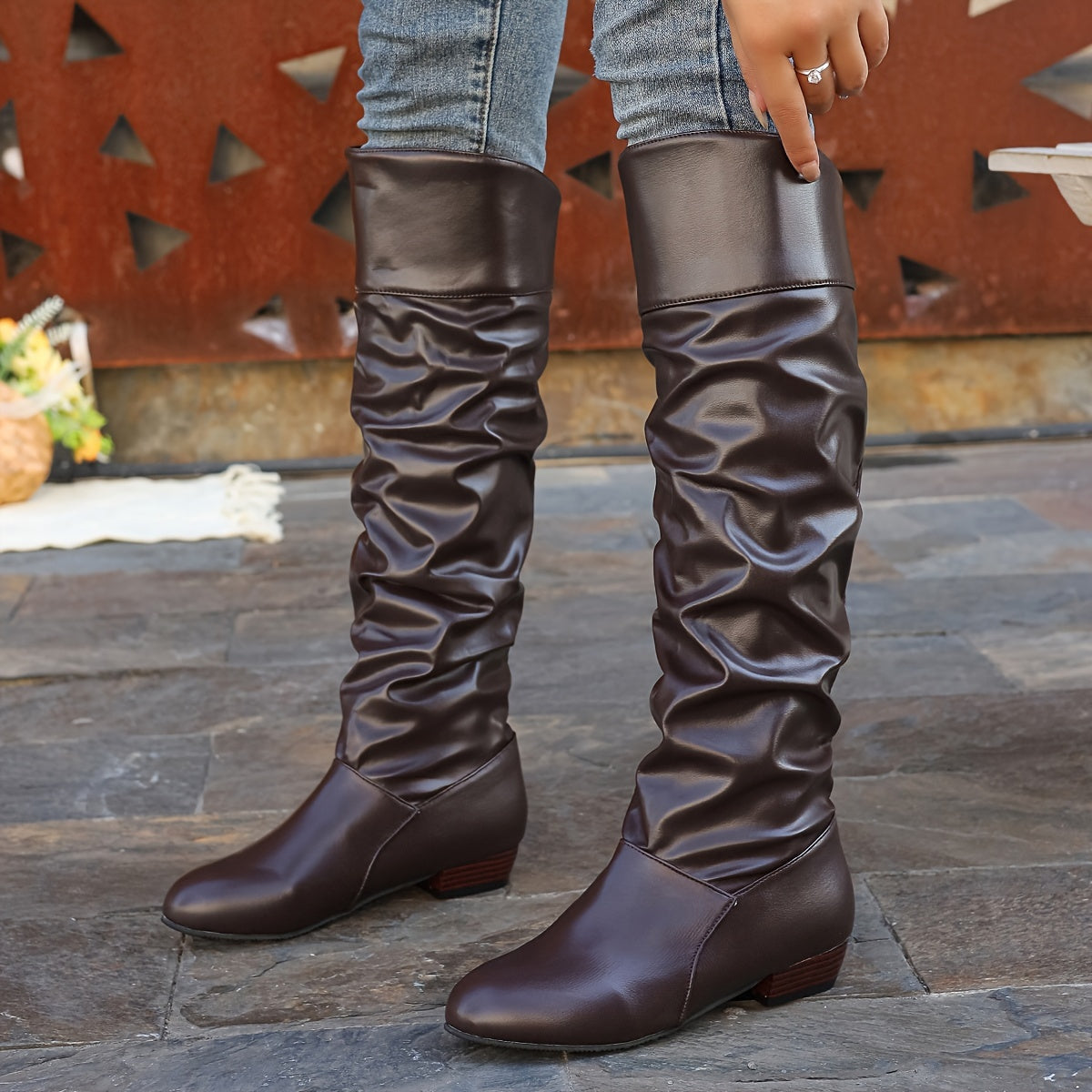 Women's Soft Slouch Tall Boots for Everyday Wear