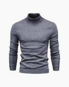Men's Fine Knit Turtleneck Jumper Classic Fit