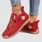 Women's Orthopedic Leather Sneakers Everyday Comfort