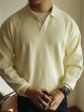 Men's Polo Knit Sweater Elegant Breathable Comfortable Smart Casual
