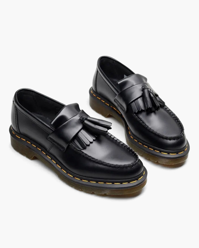 Men's Tassel Detail Chunky Sole Leather Loafers