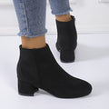 Women's Chelsea Ankle Boot with Block Heel