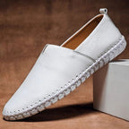 Men's Casual Slip On Loafers Textured Moccasin Style