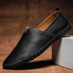 Men's Casual Slip On Loafers Textured Moccasin Style