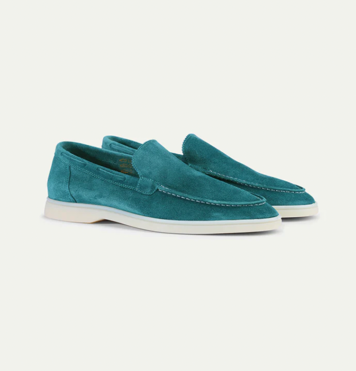 Men's Suede Slip On Loafers Smart Casual Driving Shoes