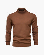 Men's Fine Knit Turtleneck Jumper Classic Fit