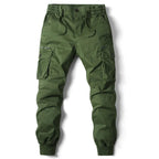 Men's Cargo Jogger Multi Pocket Streetwear Utility Trousers