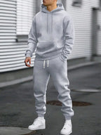Men's Hoodie and Joggers Set Relaxed Two Piece Tracksuit