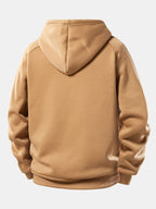 Men's Raglan Hoodie Tracksuit Regular Fit Polyester Set