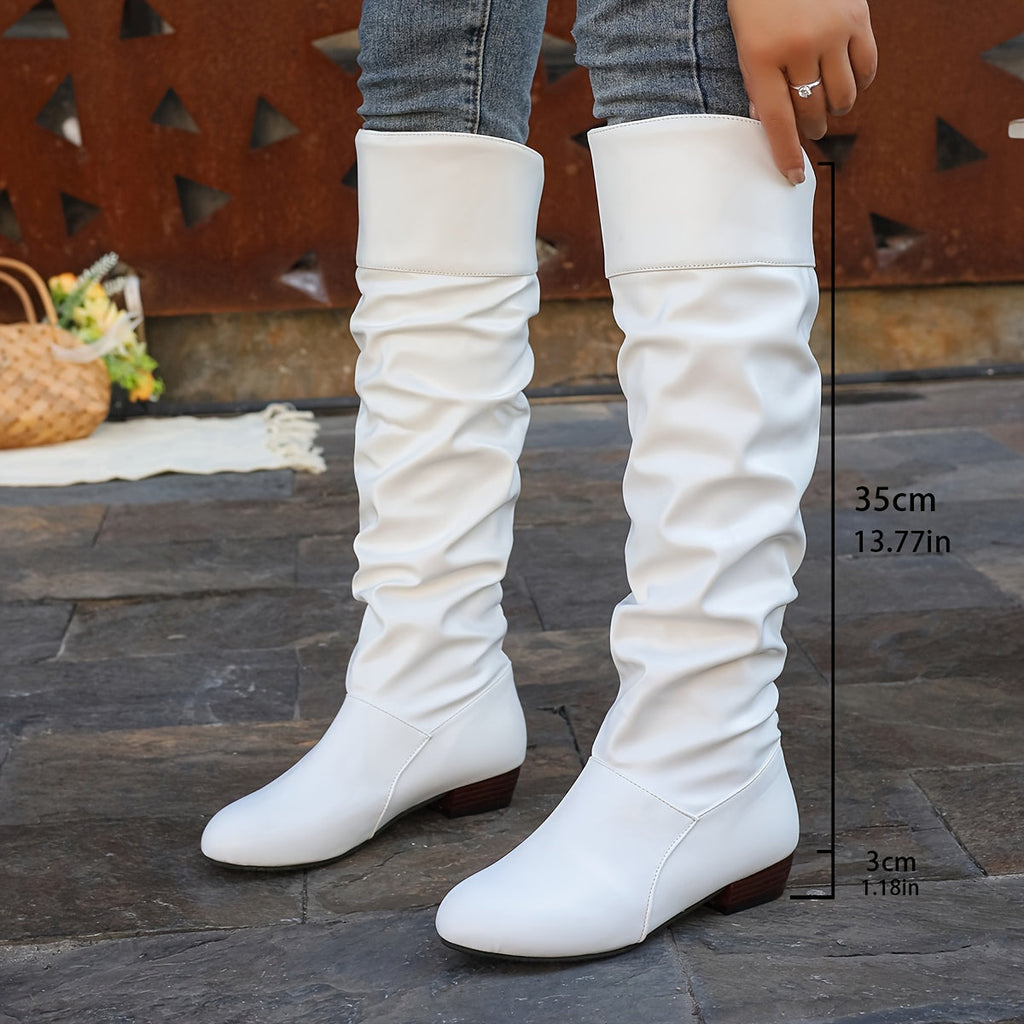 Women's Soft Slouch Tall Boots for Everyday Wear