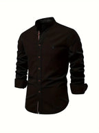 Men's Classic Button Shirt Elegant Comfortable Breathable Stylish Casual